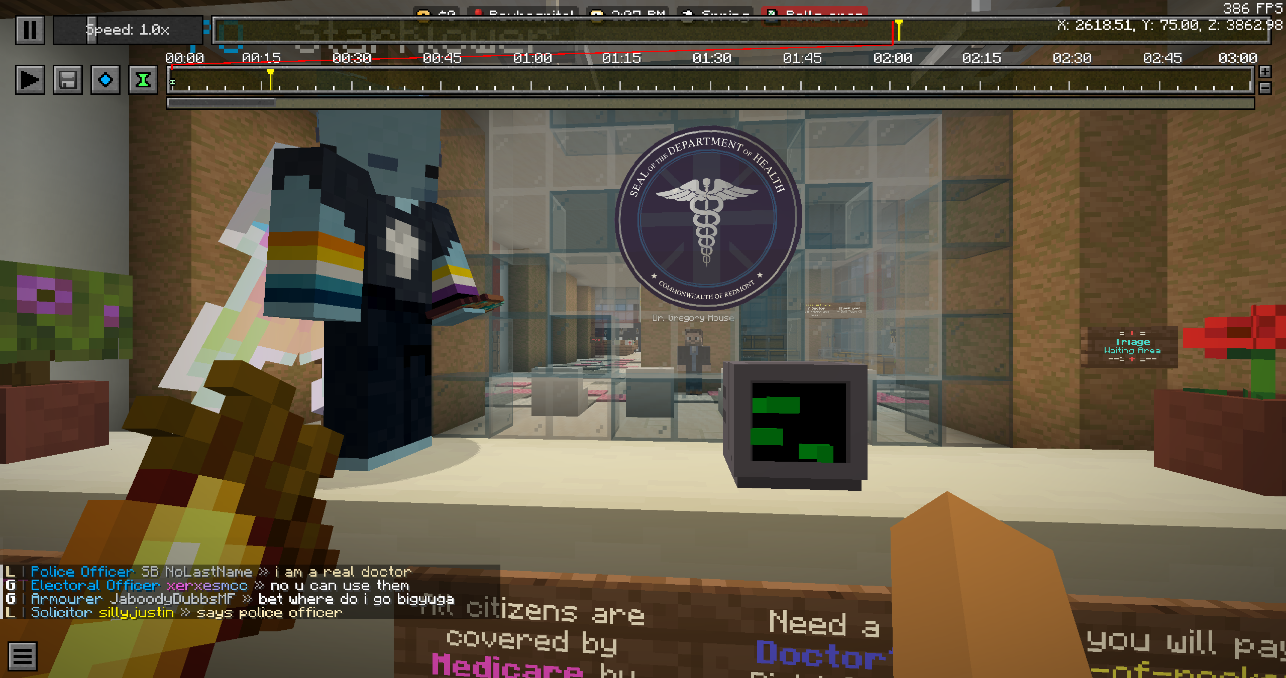 P-009 I am a real doctor - says police officer.png